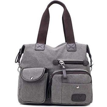 EVEOUT Bolso de mujer Multibolsillo Bolso Bandolera de hombro Bolso de mano Bolsos Hobo para Viajes de Trabajo Senderismo Camping 855