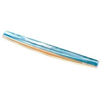 Fellowes Sandy Beach Photo Gel Keyboard Wrist Rest with Microban Protection, 9179401