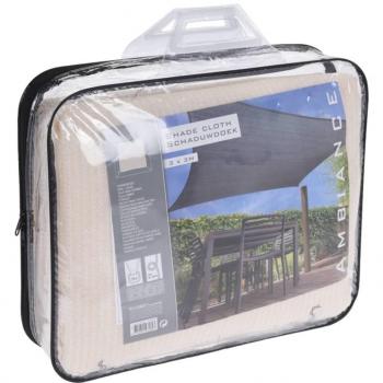 ProGarden Toldo Cuadrado Color Crema 3x3 m