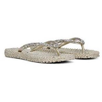 Ilse Jacobsen - Chanclas Cheerful03G para mujer, cuidado del pie, color marrón claro