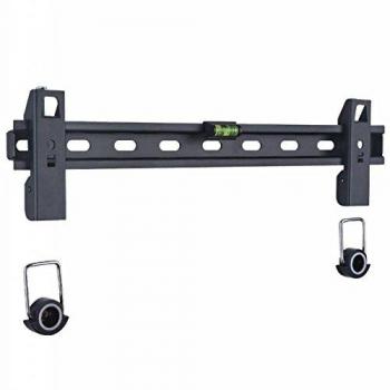 Soporte de Pared Fijo Slim para TV LED/LCD 23-55'' con Distanciadores Negro, Capacidad 50 kg