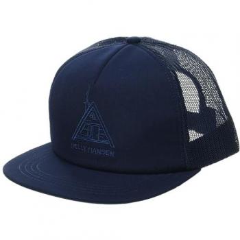 Gorra Helly Hansen Flatbrim azul noche, Gorra de Camionero HH Flatbrim béisbol, 595 Navy, Talla única Unisex Adulto