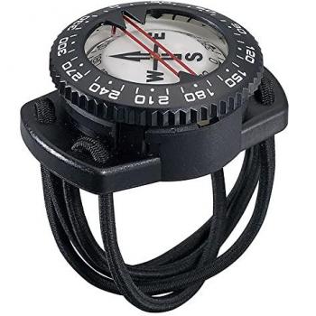 Brújula Tecnomar RW con Bungee, Accesorios de Buceo y Snorkel, Adultos Unisex, Multicolor (Multicolor), Talla Única
