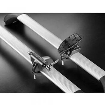 Portabicicletas Elite San Remo 40 para 1 bicicleta en color negro y plateado.