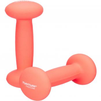 Tunturi 14TUSFU111 Mancuernas, Unisex Adulto, Rojo, 3 kg
