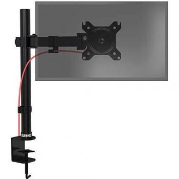 Soporte para Monitor Duronic DM151X2 13-27 VESA 100x100, Capacidad de 8kg, Altura Ajustable, Rotativo e Inclinable