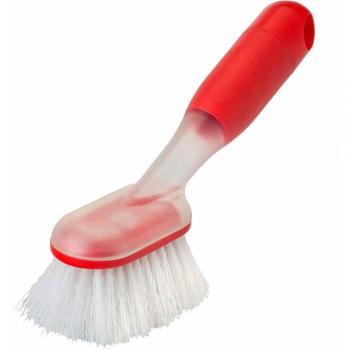 VIGAR Cepillo con Dispensador de Jabón, Rojo, Pequeño