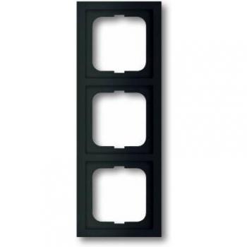 Busch-Jaeger Future Linear 3-Gang Cover Frame Matte Black (1723-885K)