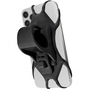 Celly SWIPEBIKE Soporte para Smartphone de Bicicleta, Pasivo, Teléfono Móvil/Smartphone, Negro, Silicona Multicolor