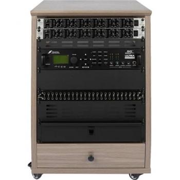 Gator Elite Studio DJ Furniture - Gray