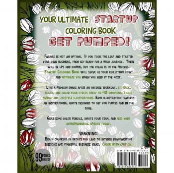 Libro para Colorear Start Up: Frases Inspiradoras para Emprendedores
