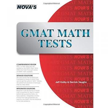 Pruebas de Matemáticas GMAT: Trece Exámenes Completos de Matemáticas GMAT en Formato Papel
