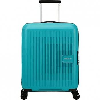 American Tourister Aerostep - Carro de 4 ruedas de 55 cm, Turquoise Tonic, Talla única