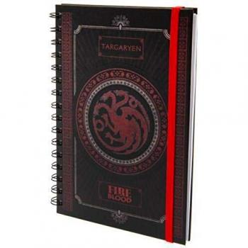 Cuaderno A5 Game of Thrones - Diseño Targaryen