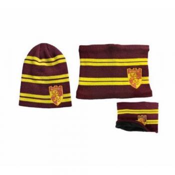 Gorro y Bufanda Harry Potter Gryffindor Lana
