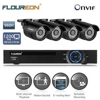 Floureon - P2P Sistema Camaras de Vigilancia Seguridad