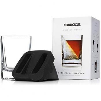 Whiskey Wedge - Whisky Glass with Silicone Ice Mould from Corkcicle - As Seen on This Morning