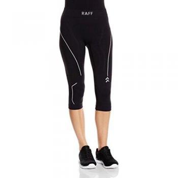 Anaissa Malla Pirata Tecnica con tecnología biotech. Leggings, Negro, S para Mujer