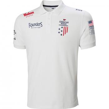 Helly Hansen Men's Riftline Quick-Dry Short Sleeve Polo Shirt White 2XL