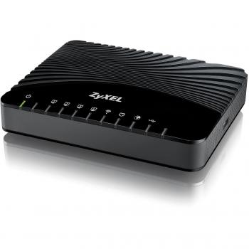 Zyxel Gateway inalámbrico N300 VDSL2 de 4 puertos con USB - Anexo A / POTS [VMG1312-B10A]