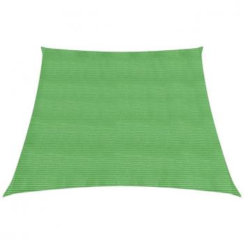 Vela de sombra HDPE verde claro 160 g/m² 3/4x3 m