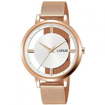 Lorus Woman Womens Analogue Quartz Watch with Stainless Steel Bracelet RG288PX9