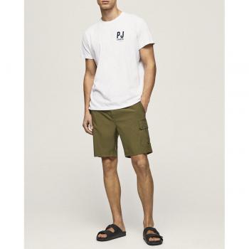 Pantalón Corto Pepe Jeans Fergus Short para hombre en color verde, tipo bermuda cargo