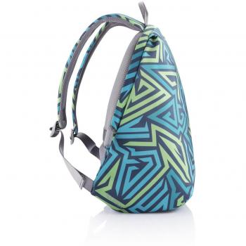 Mochila Antirrobo XD-Design Bobby Soft Art Azul Tereftalato de Polietileno (PET)