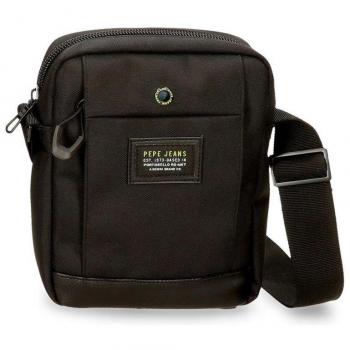 Bandolera mediana Pepe Jeans Leighton negro