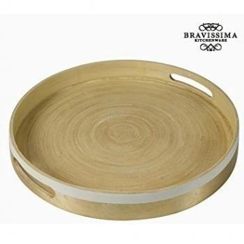 Bandeja bambú champagne by Bravissima Kitchen