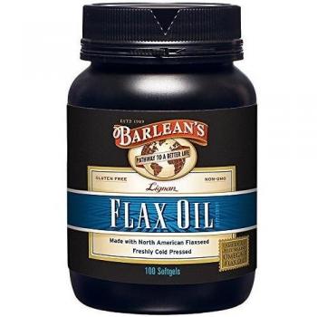 Barleans High Lignans Flax Oil Capsules