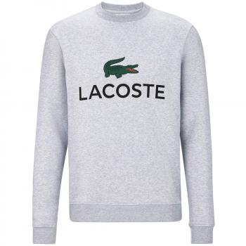 Lacoste Sh0605, Sudadera para Hombre, Gris