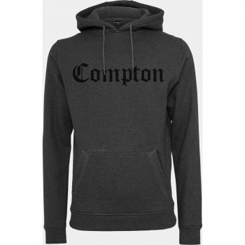 Charcoal Compton Hoodie for Men by Mister Tee