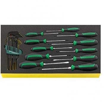 Juego de herramientas Stahlwille 96830126, sistema bandejas Tool Control TCS WT 4622-4650-1