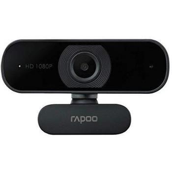 Webcam Rapoo XW180 Full HD 1080p, USB 2.0, Autofocus, Micrófono Antiruido