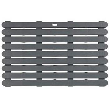 Wenko Cofan Tarima De Baño, Gris, 80.0 x 50.0 x 0.3 cm