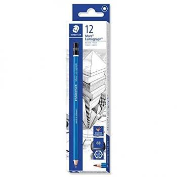 STAEDTLER 100-8B - Pack de 12 lápices