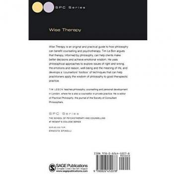 Wise Therapy: Philosophical Guidance for Counselors (SPC Series)