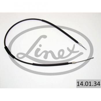 Cable de freno de estacionamiento LINEX 14.01.34 Derecha