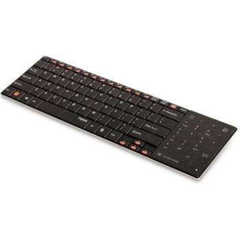 Rapoo 142009 E2700 - Teclado inalámbrico, compacto, color negro