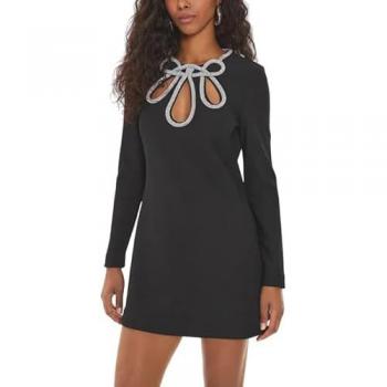 Marciano Guess Rhinestones Mini Dress