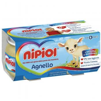 NIPIOL Cordero Omog 80g 2 unidades