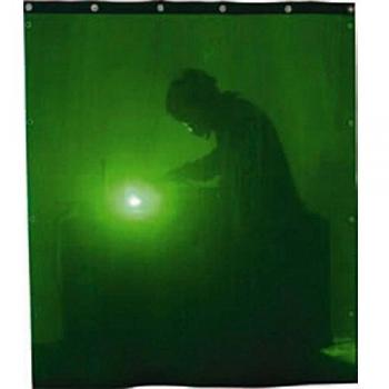 SOLTER - Cortina de protección para soldadura, 1400 x 1400 mm, color verde oscuro