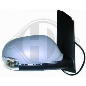 Espejo retrovisor DIEDERICHS 2295224 con diseño específico para vehículos, fabricado con materiales de alta calidad, incluye soporte de montaje y cumple con estándares de seguridad y homologación