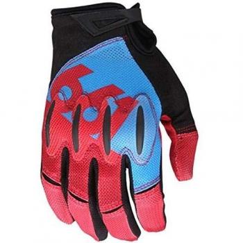 SixSixOne Unisex Handschuhe EVO II, Blau Rot, S, 7192