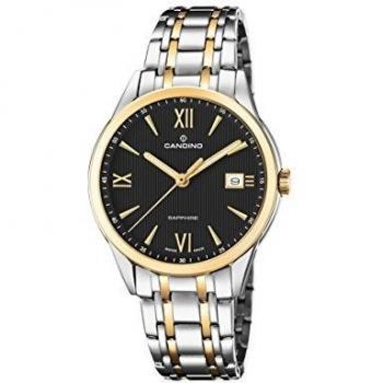 Reloj de hombre Candino C4694/3 Couple en acero inoxidable con esfera multicolor