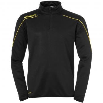 uhlsport Stream 22 1/4 Zip Top Sudadera, Hombre, Black/Lime Yellow, M