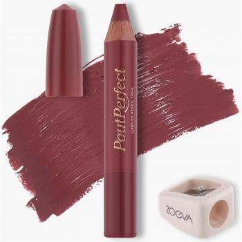 ZOEVA Pout Perfect Lipstick Pencil Emma - Barra de labios y lápiz delineador para labios 2 en 1, tono Emma, 3.94 g