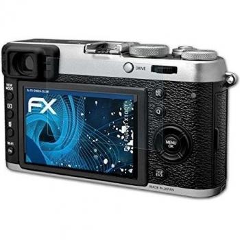 atFoliX Lámina Protectora de Pantalla Compatible con Fujifilm X100T Película Protectora, Ultra Transparente FX Lámina Protectora
