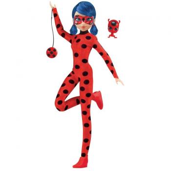 Bandai Miraculous Ladybug - Muñeca articulada Fashion Doll Ladybug P50001